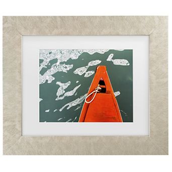 Trademark Fine Art Framed Wall Art - Ugur Erkmen Wall Decor with Matted Frame