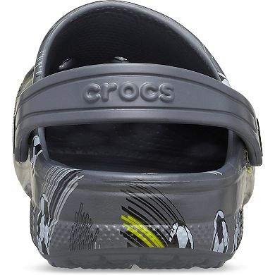 Crocs Baya Seasonal Printed Kids' Slip-On Clogs
