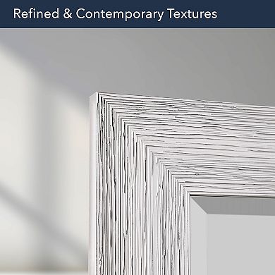 Head West Textured Frame Accent Wall Mirror