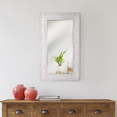 Head West Textured Frame Accent Wall Mirror