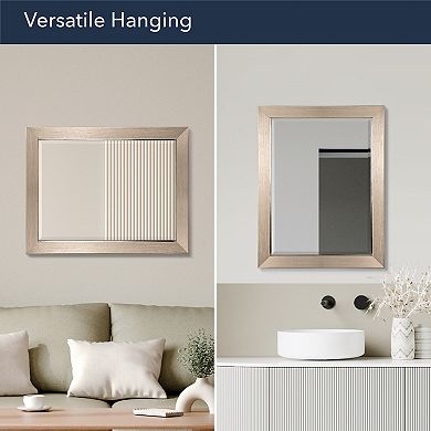 Head West Beveled Wall Mirror