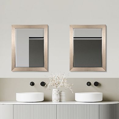 Head West Beveled Wall Mirror