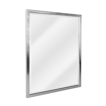 Head West Stainless Steel Framed Wall Mirror