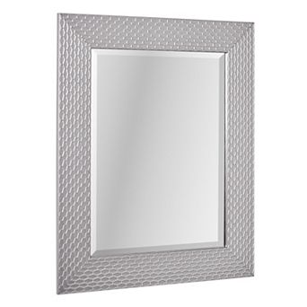 Head West Honeycomb Beveled Mirror