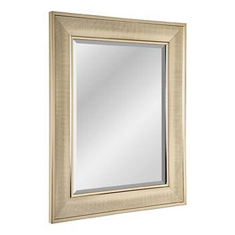 Head West Pave Textured Framed Vanity Mirror