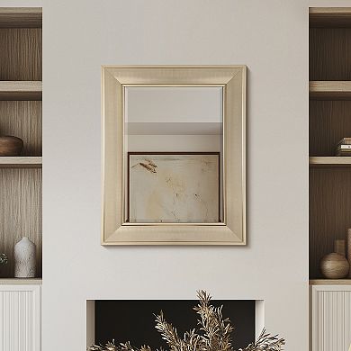 Head West Pave Textured Framed Vanity Mirror