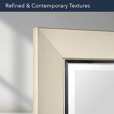 Head West Brushed Nickel Vanity Mirror with Liner