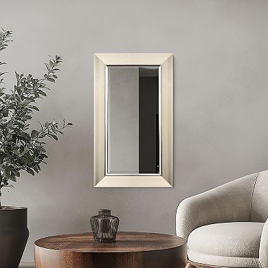 Head West Brushed Nickel Vanity Mirror with Liner