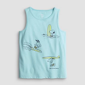 Boys 4-12 Jumping Beans® Peanuts Graphic Tank Top