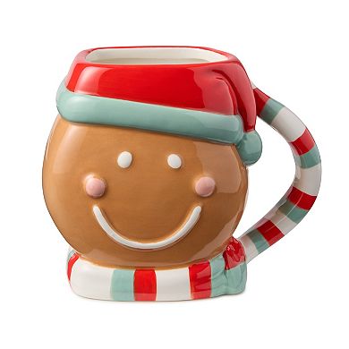 Certified International Christmas Whimsy 18-oz. Gingerbread Mug Set of 4