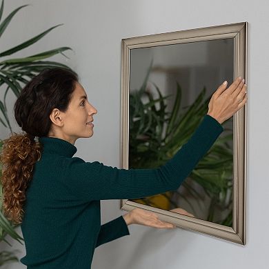 Head West Oil-Rubbed Framed Wall Mirror