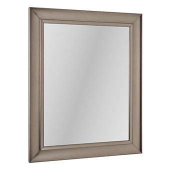 Head West Oil-Rubbed Bevel Framed Wall Mirror