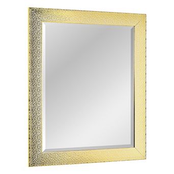 Head West Tile Textured Frame Vanity Accent Mirror