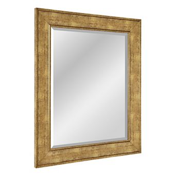 Head West Pave Textured Framed Wall Vanity Mirror