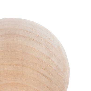 Stella & Eve Wooden Decorative Orbs Table Decor Set