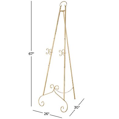Stella & Eve Metal Large Adjustable 3-Tier Display Easel with Chain Support