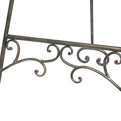 Stella & Eve Metal Adjustable 2-Tier Display Easel with Chain Support