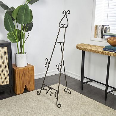 Stella & Eve Metal Adjustable 2-Tier Display Easel with Chain Support