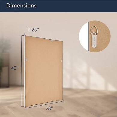 Head West Beveled Wall Mirror