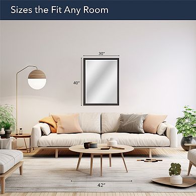 Head West Oil-Rubbed Steel Vanity Mirror