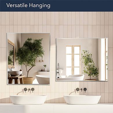 Head West Rectangular Bathroom Vanity Mirror