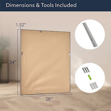 Head West Oil-Rubbed Vanity Mirror