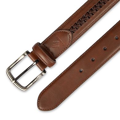 Men's Columbia Braided Lace Stripe Casual Belt