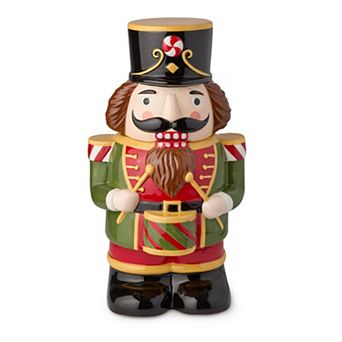 Certified International Nutcracker Parade 3-D Nutcracker Cookie Jar