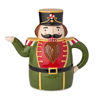 Certified International Nutcracker Parade 3-D Nutcracker Teapot