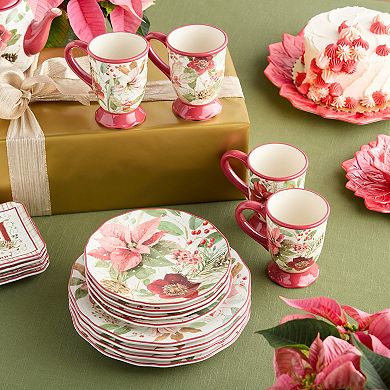 Certified International Winter Blooms 16-pc. Dinnerware Set