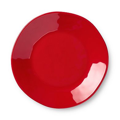 Certified International 4-pc. Berry Red 9-Inch Christmas Dessert Plate Set