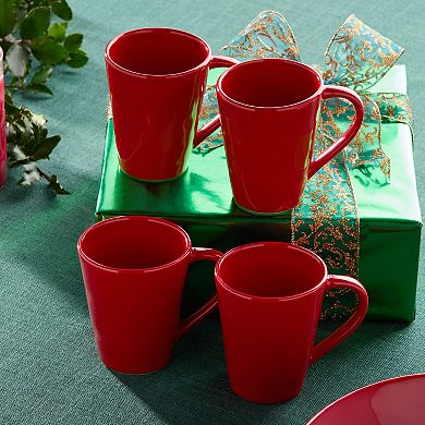 Certified International 4-pc. 18-oz. Christmas Mug Set