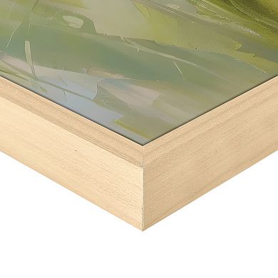 Masterpiece Pale Pink Tulips Framed Canvas Wall Art