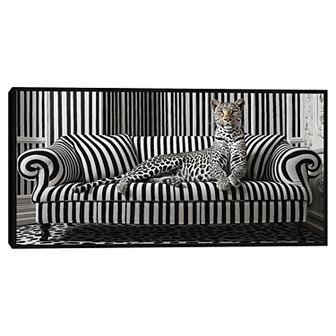Masterpiece Interior Optic Framed Canvas Wall Art