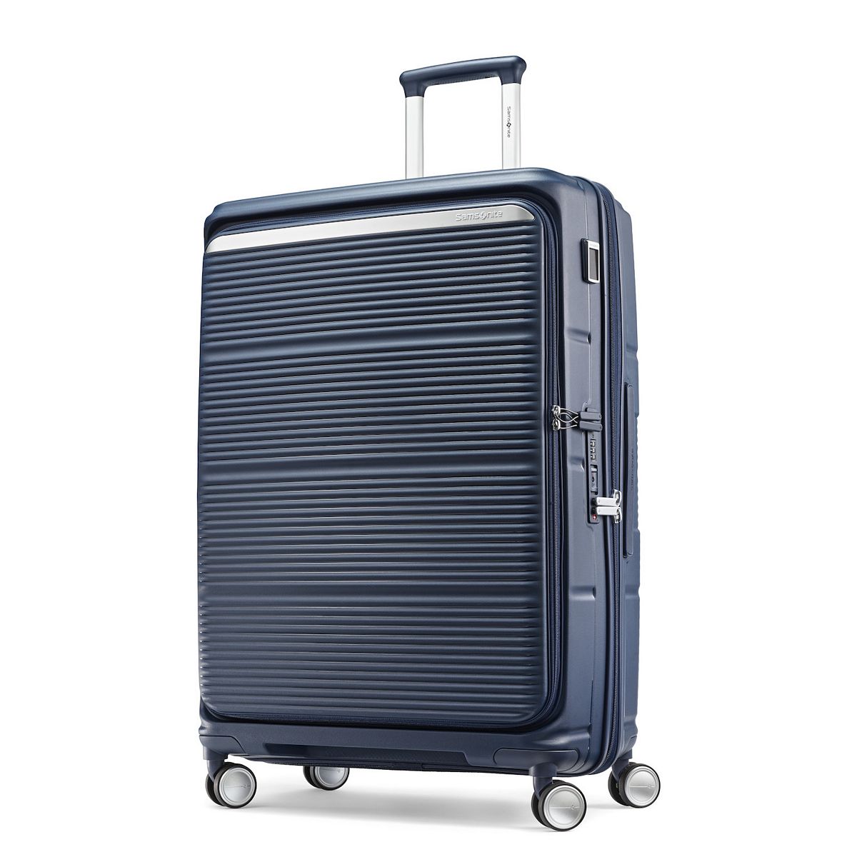 Samsonite Paralux Hardside Expandable Spinner Luggage - Midnight Navy, 30 INCH