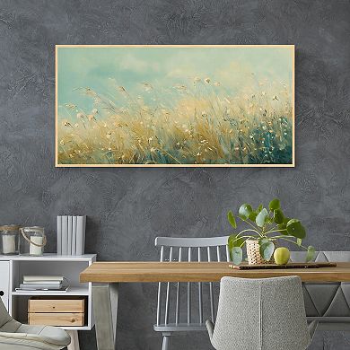 Masterpiece Nature's Breeze Framed Canvas Wall Art