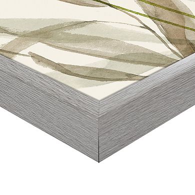 Masterpiece Fall Sketch Floral Framed Canvas Wall Art