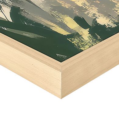 Masterpiece Stems & Flowers Framed Canvas Wall Art