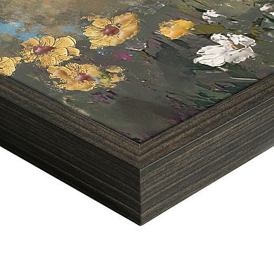 Masterpiece Meadow Colors Framed Canvas Wall Art