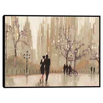 Masterpiece An Evening Out Framed Canvas Wall Art