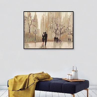 Masterpiece An Evening Out Framed Canvas Wall Art