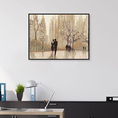 Masterpiece An Evening Out Framed Canvas Wall Art