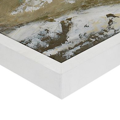 Masterpiece Tranquil Sea No 1 Framed Canvas Wall Art