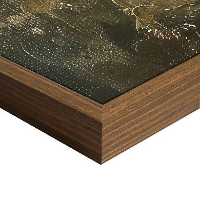 Masterpiece At Dusk Framed Canvas Wall Art