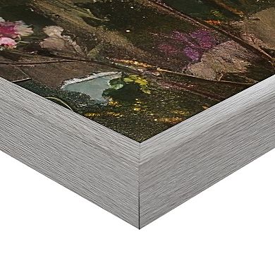 Masterpiece Frilly Flowers Framed Canvas Wall Art