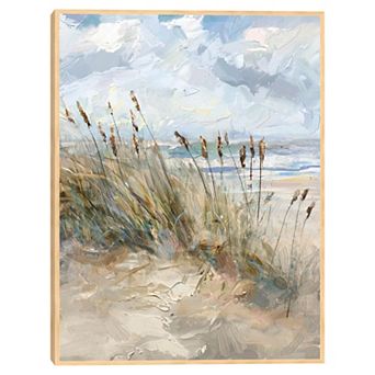 Masterpiece Yonder by Studio Arts Coastal Framed Canvas Wall Art