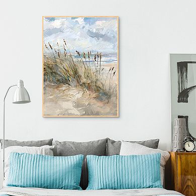 Masterpiece Yonder by Studio Arts Coastal Framed Canvas Wall Art