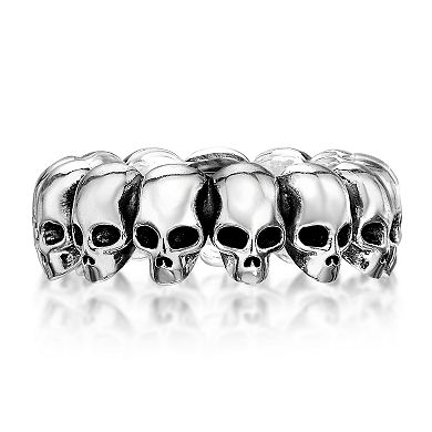 Men's LYNX Skulls Band Ring