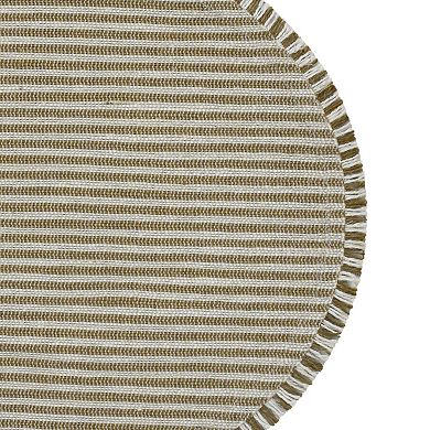 Mingle & Co. Naturals Round Placemats