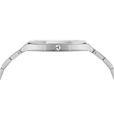 TUCCI Italy Pianura Men's Stainless Steel Octagonal Dial Wrist Watch - TW0587